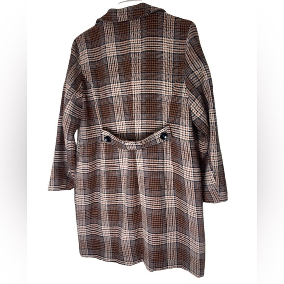 Chou Yatou - Notched Collar Double Breasted Wool Blend Over Coat. Size XL GUC - Picture 2 of 8